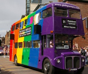 LGBTQ folks + buses!