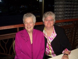 Kathi (l) and her partner, Betty (r)