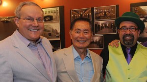 Brad & George Takei support the Toonseum. This event was supported by Gay for Good Pgh