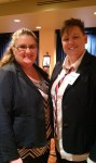 Me with my partner, Alicia Burns (Left)