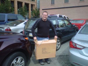 Christopher with Totes