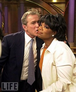 Oprah Kissing