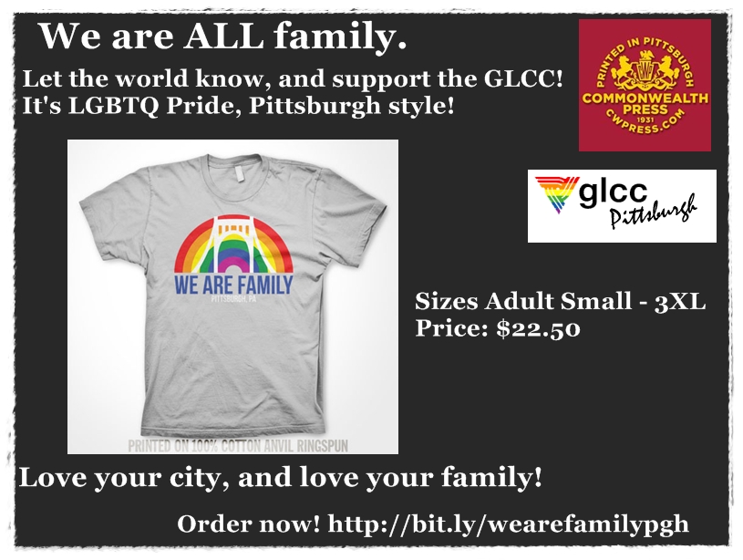 We Are Family Tee Shirt Pittsburgh