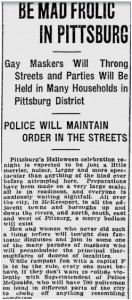 Pittsburgh Halloween