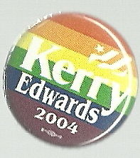Kerry Edwards Rainbow Button