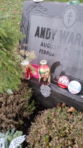 Andy Warhol grave