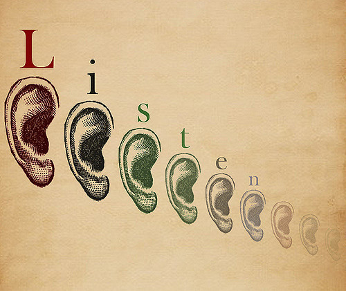 listening