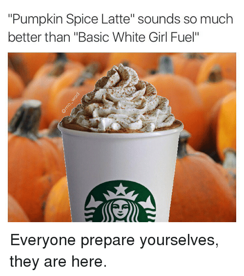Pumpkin Spice Latte Meme