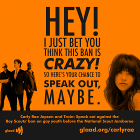 Boy Scouts, LGBT, Carly Rae Jepsen