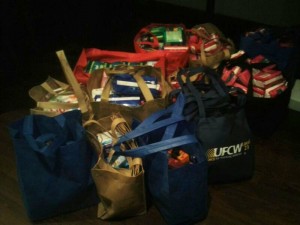Donations of sister supplies for Pgh area food pantries.