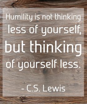 Humility CS Lewis