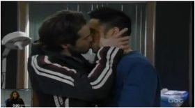 GH Lucas Gay Kiss
