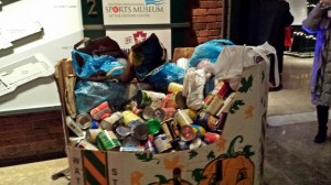 food drive tote bag