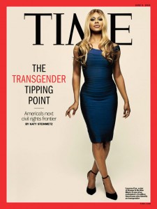 In June, Cox became the first openly transgender person to appear on the cover of Time magazine.