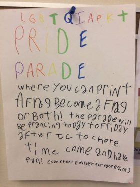 Pride Parade Elementary School