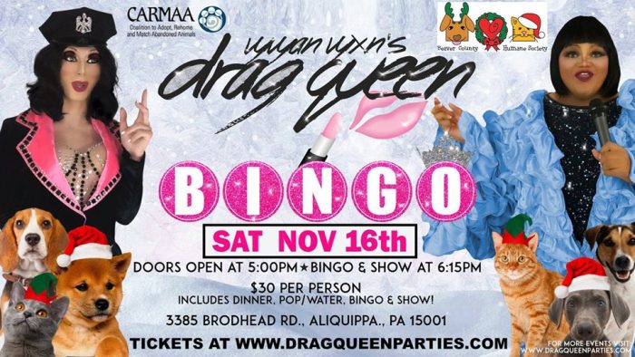Drag Queen Bingo Pittsburgh November
