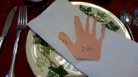 Thanksgiving placesetting