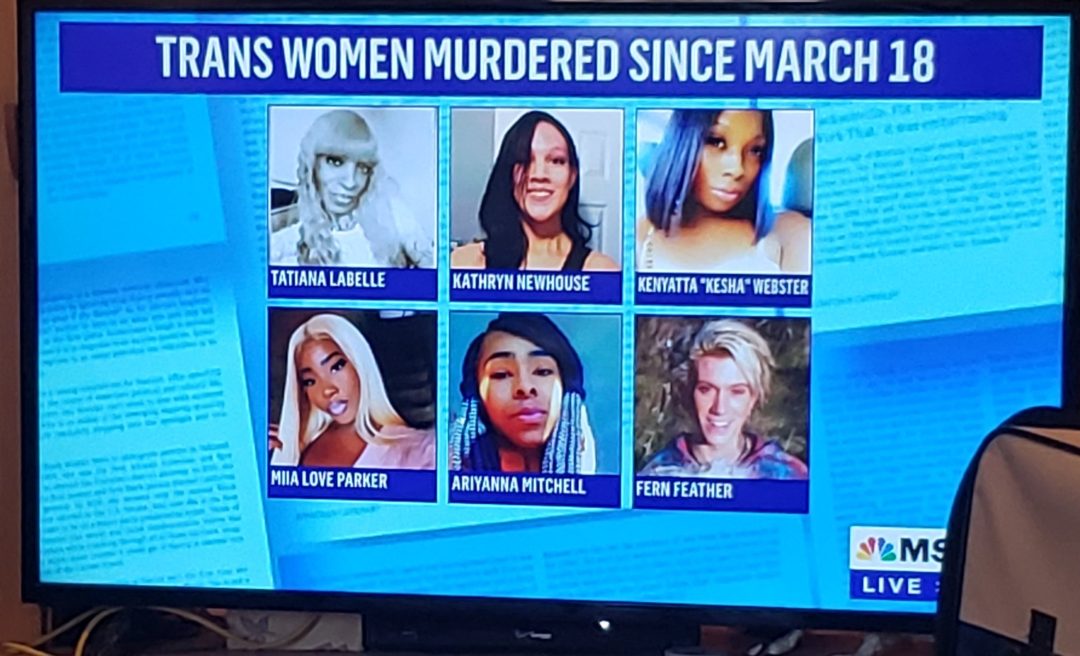 MSNBC Covers Murder of Trans Women