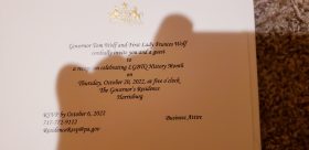 Governor Wolf LGBTQ History Month Reception