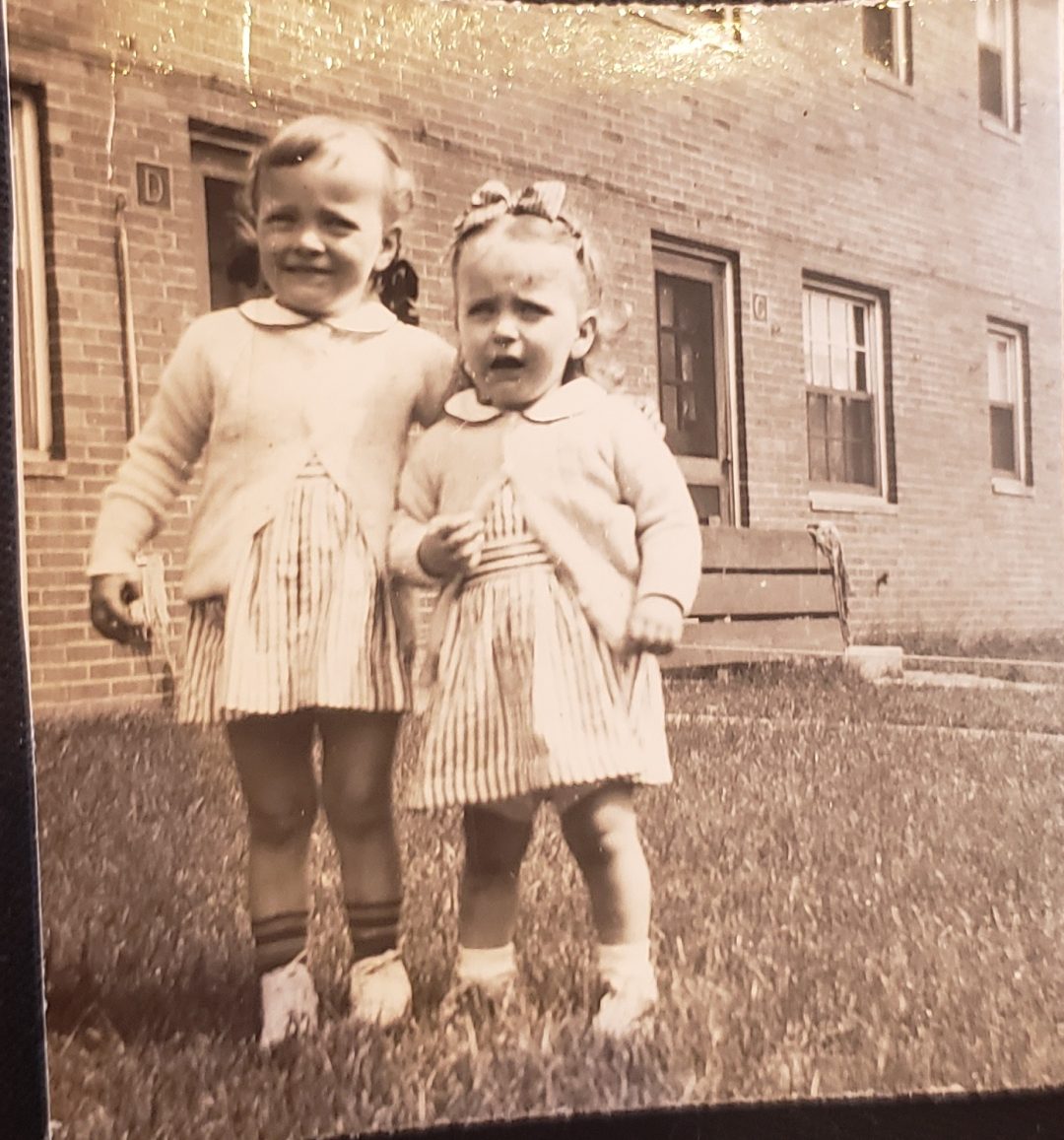 Kerry and Susan Pryor circa 1945 in Munhall, Pennsylvania