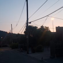 lonely sunset in Pittsburgh